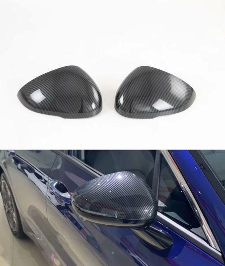 バックミラー カバー 適用: 起亜 K5 オプティマ 2021 2022 2023 キャップ ステッカー トリム ABS カーボン スタイリング ブラック SR-BB-8364 Exterior parts for cars|オートパーツエージェンシー