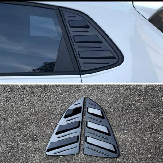 リア ウインドウ シャッター カバー トリム 適用: フォルクスワーゲン/VOLKSWAGEN ポロ 2019 2020 2021 2022 2023 ピアノブラック SR-BB-8375 Exterior parts for cars