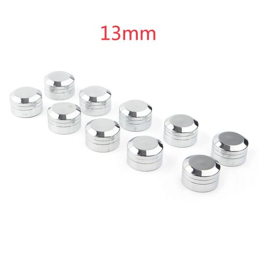10ピース 9MM 11.5MM 13MM アルミニウム クローム オートバイ ボルト トップ キャップ カバー ユニバーサル 適用: ハーレーダビッドソン モデル インナー クローム 13MM SR-BB-8433 Motorcycle parts 7,337円