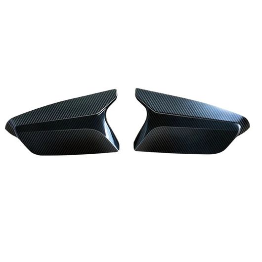 適用: シボレー/CHEVROLET マリブ XL 2016-2020 バックミラー サイド ミラー カバー ウイング キャップ ステッカー エクステリア ドア リア ビュー ケース トリム カーボン調 SR-BB-8553 Exterior parts for cars