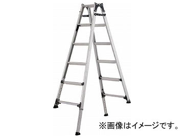 19162円 ギフト アルインコ 伸縮脚付きはしご兼用脚立 踏ざん幅60mm 各脚441mm伸縮 PRT150FX 8202640