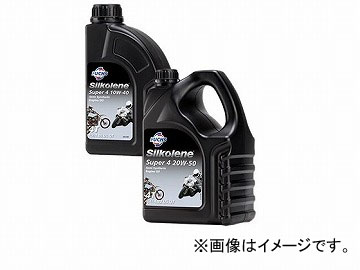 フックス シルコリン 4ストロークスポーツバイク用オイル SUPER 4 10W-40 4L SIL602200529 Stroke Sports Bike Oil|オートパーツエージェンシー