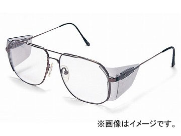 理研オプテック/RIKEN 保護めがね スタンダードメタルフレーム スモーク RT-15 CRUV-SH Emergency glasses
