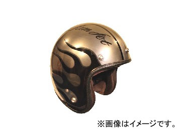 2輪 72JAM JET HELMET ジェットヘルメット JAM CUSTOM PAINTING JCP IRON FLAME JCP-28 JAN：4562286790427