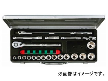 KTC 12.7sq.ソケットレンチセット［21点］ TB415BX Socket wrench set points