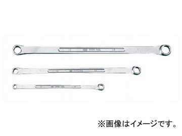 KTC 超ロングストレートめがねレンチセット［3本組］ M1603 Super long straight glasses wrench set bottles
