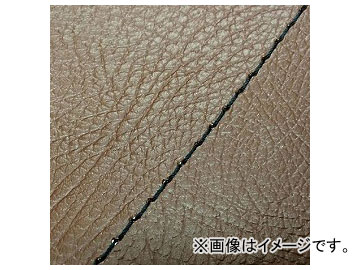 2輪 グロンドマン 国産シートカバー 茶/黒ステッチ（張替） GH5571C60S10 JAN：4573317775481 ホンダ ハンターカブ(CT110) 110cc Domestic seat cover