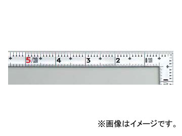 シンワ測定 曲尺同厚 シルバー 1尺5寸 裏面角目 名作 10654 JAN：4960910106543 Shaku Same thick silver shaku inches