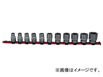 Seednew/シードニュー 12.7ソケット鍵6角仕掛ける11ケ組 S-BM411H-2 クロームメッキ  Socket wrench square set ke