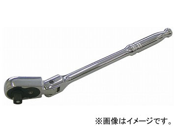 Seednew/シードニュー プッシュ式フレックスラチェット270mm S-SFR3270 クロームメッキ Push type flex ratchet