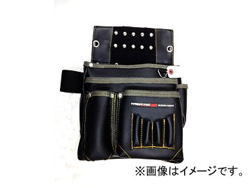 ネクサス/NEXUS KW-2 仮枠釘袋 工具差付 大 ブラック SK-NX-804B JAN：4949908085060 Temporary frame nail bag｜オートパーツエージェンシー
