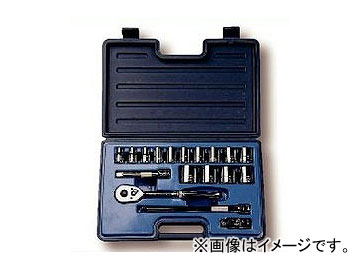 シグネット/SIGNET 1/2DR ソケットレンチセット 品番：13618 JAN：4545301002972 socket wrench set