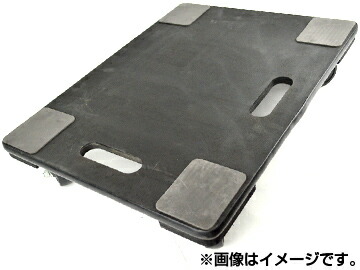 マイスター/Meister 木製平台車 中 ブラック SKWC002(BK) JAN：4949908082496  Wooden flat truck