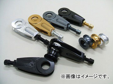9715円 68%以上節約 2輪 アントライオン チェーンアジャスター 34260-BK-TB ブラック チタンブルー JAN