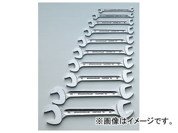 スタビレー/STAHLWILLE 両口スパナセット（96400307） 品番：10/10 JAN：4018754080472 Both exit spanner set