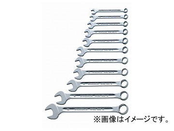 スタビレー/STAHLWILLE 片目片口鍵仕掛ける（96400802） 品番：13/11 JAN：4018754080588  One eyed one sided spanner set