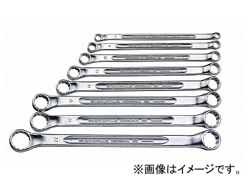スタビレー/STAHLWILLE 眼鏡鍵仕掛ける（96410704） 品番：23/8 JAN：4018754081097  Glician wrench set