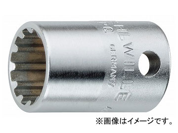 スタビレー/STAHLWILLE 3/8SQ スプラインソケット（02011016） 品番：45ASP-16 JAN：4018754109166 Splin socket｜オートパーツエージェンシー