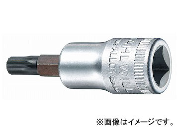 スタビレー/STAHLWILLE 3/8SQ トライスクエアソケット（02060008） 品番：49X-M8 JAN：4018754002696 Trisque Air Socket