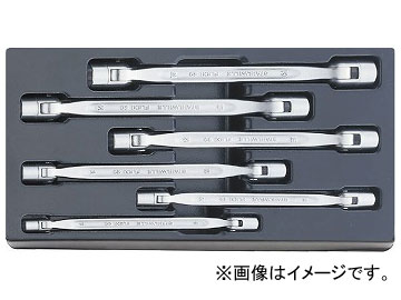 スタビレー/STAHLWILLE ES 29/6,8X9-18X19mmフレックススパナセット 品番：96838109 JAN：4018754095780 Flex Spanner set