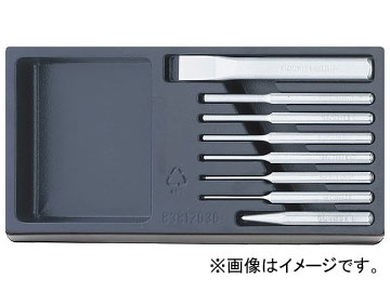 スタビレー/STAHLWILLE ES 102/105/108/8 ポンチタガネセット 品番：96838124 JAN：4018754095896  Ponchitanagane set