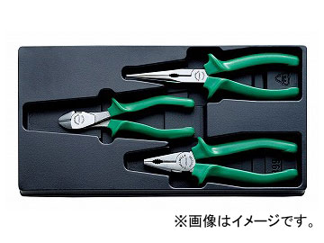 スタビレー/STAHLWILLE プライヤーセット 3PC(96650005) 品番:6703 JAN:4018754096077 Player set|オートパーツエージェンシー