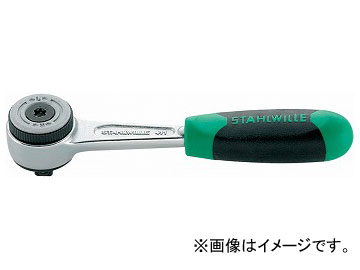 スタビレー/STAHLWILLE 1/4SQ ラチェットハンドル（411-2K）（11231011） 品番：411 JAN：4018754177745 Ratchet handle｜オートパーツエージェンシー