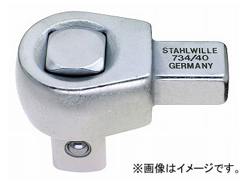スタビレー/STAHLWILLE トルクレンチ差替ヘッド（3/4スクエア）（58240040） 品番：734/40 JAN：4018754034499 Torque wrench replacement head square