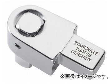 スタビレー/STAHLWILLE トルクレンチ差替ヘッド（1/4固定）（58241004） 品番：734F/4 JAN：4018754151684 Torque wrench replacement head fixed