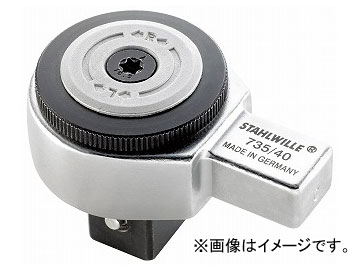 スタビレー/STAHLWILLE トルクレンチ差替ヘッド(ラチェット)(58250040) 品番:735/40 JAN:4018754034543 Torque wrench replacement head ratchet|オートパーツエージェンシー