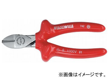 スタビレー/STAHLWILLE 絶縁斜ニッパー(66007160) 品番:6600 7 160 JAN:4018754038411 Insulated diagonal nipper|オートパーツエージェンシー