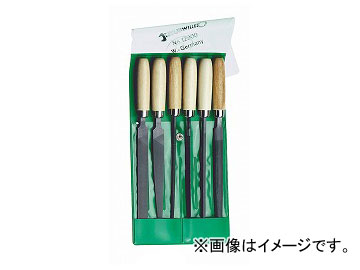 スタビレー/STAHLWILLE 6本組ヤスリセット（72230001） 品番：12800 JAN：4018754043835  porcelain serve reset
