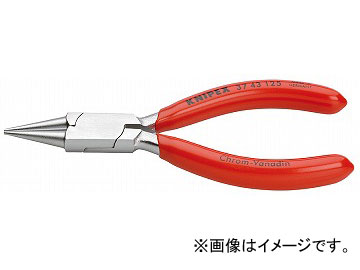 クニペックス/KNIPEX 時計細工用アジャスティングプライヤー 品番:3743-125 JAN:4003773043652 Clock like adjustment pliers|オートパーツエージェンシー