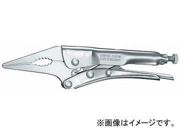 クニペックス/KNIPEX ロングノーズグリッププライヤー 品番：4134-165 JAN：4003773047858 Long nose grip pliers