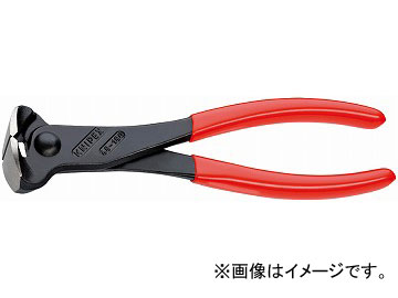 クニペックス/KNIPEX エンドカッティングニッパー 品番：6801-160 JAN：4003773011675 End cutting nipper