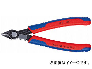 クニペックス/KNIPEX エレクトロニクススーパーニッパー 品番：7891-125 JAN：4003773065081 Electronics Super Nipper