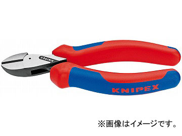 クニペックス/KNIPEX X-CUT コンパクトニッパー 品番:7302-160 JAN:4003773075349 Compact Nipper|オートパーツエージェンシー
