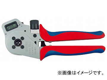 クニペックス/KNIPEX デジタル圧着ペンチ 品番：9752-65DGA ロケーターなし JAN：4003773071990 Digital pressure pliers｜オートパーツエージェンシー