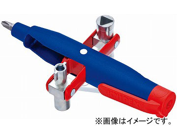 クニペックス/KNIPEX 書きもの型コントロールキャビネットキー 品番：001107 JAN：4003773063018  Pen type control cabinet key 安全・保護用品-DIY・工具-花・ガーデン・DIY