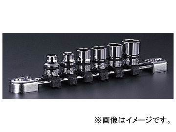 KTC （9.5SQ）ネプロス・12角ソケットセット NTB306WA JAN：4989433127477 Nepros square socket set