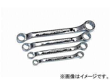 KTC ネプロス・45°ショートメガネレンチセット NTM5S04 JAN：4989433311258  Nepros short glasses wrench set