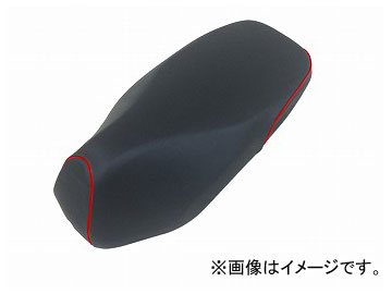 2輪 グロンドマン 国産シートカバー ブラック/赤パイピング(張替) 品番:GH5560HC10P40 JAN:4562493042180 ホンダ ダンク(AF74) Domestic seat cover