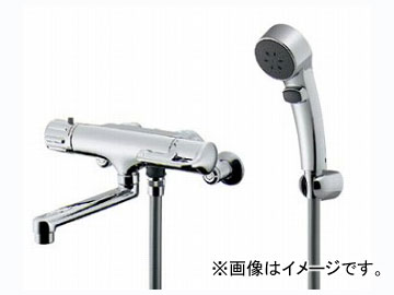 カクダイ サーモスタットシャワー混合栓（逆配管） 品番：173-136 JAN：4972353019014 Thermostat shower mixer tap reverse jurisdiction
