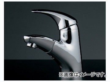 カクダイ シングルレバー引出し混合栓 品番：184-003K JAN：4972353184187 Single lever drawer mixer tap