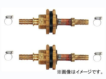 カクダイ ユニットバス貫通金具(ペアホース用) 10A 品番:416-455 JAN:4972353039357 Unit bath penetration bracket for pair horser