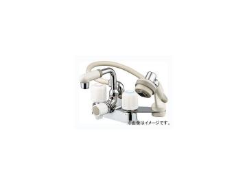 カクダイ 2ハンドル混合栓（シャワーつき） 品番：1521S JAN：4972353166701 Handle mixer tap with shower