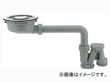 カクダイ 流し台薄型トラップ 品番：4526 JAN：4972353452606 Flower thin trap