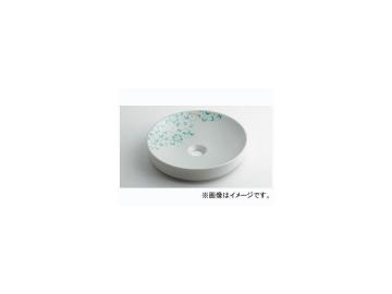 カクダイ 丸型手洗器 ペパーミント 品番：493-097-GR JAN：4972353046393 Round handwasher