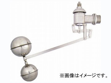 カクダイ 複式ステンレスボールタップ 品番：6608-40 JAN：4972353660810  Double stainless steel ball tap