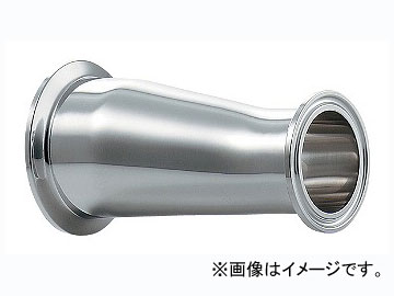 カクダイ ヘルール偏芯レデューサー 2.5S×1.5S 品番:691-09-EXC JAN:4972353012763 Helur biased curly reder